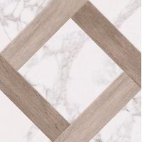 Плитка Golden Tile Marmo Wood Grate white 4V0880 400x400