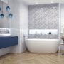 Декор Golden Tile Deco Patchwork Mix DCБ151 600x300