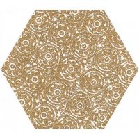 Декор Paradyz Shiny Lines Gold Heksagon Inserto F 171X198