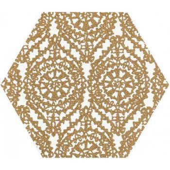 Декор Paradyz Shiny Lines Gold Heksagon Inserto A 171X198