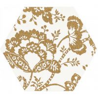 Декор Paradyz Shiny Lines Gold Heksagon Inserto C 171X198