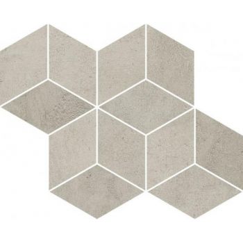 Мозаїка Paradyz Pure City Grys Mozaika Prasowana Romb Hexagon 204X238