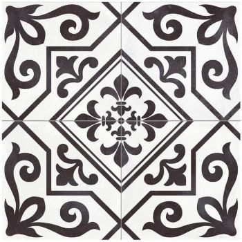 Плитка Peronda Ayala Black 452x452