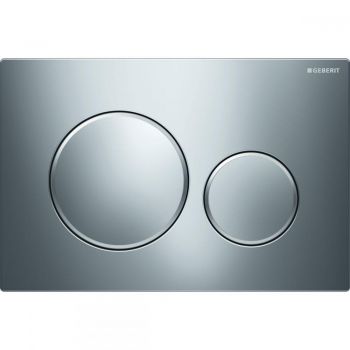 Кнопка змиву Geberit Sigma20, хром глянець/хром матовий (115.882.KH.1)