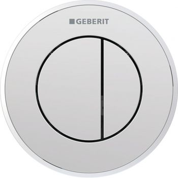 Механізм дистанційного змиву Geberit, тип10, пневматичний, для подвійного змиву, прихованого монтажу, хром (116.055.KH.1)