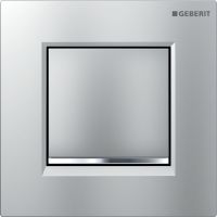 Система пневматичного керування змивом уринала Geberit Sigma 30, матовий/глянцевий хром (116.017.JQ.1)