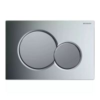 Клавіша змиву Geberit Sigma01, хром глянсовий/хром матовий (115.770.KA.5)