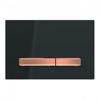 Кнопка змиву Geberit Sigma50, чорний/червоне золото (115.670.DW.2)
