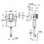 Бачок скрытого монтажа Grohe 38661000 Gd2