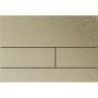 Панель змиву з двома клавішами TECEsquare II, метал, нікель брашований, Brushed nickel (9240843)