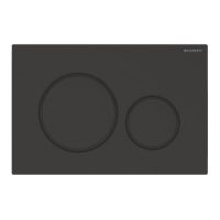 Geberit 115.882.16.1 Sigma20 Клавиша Смыва Черный Мат/ Черный