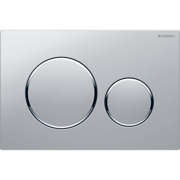Geberit Sigma20 115.882.JQ.1 Кнопка змиву хром матовий/хром глянцевий