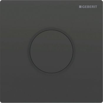 Привід для змиву пісуару Geberit Hy Touch ІЧ живлення від батареї, захисна панель, тип 10, чорний (116.035.DW.1)