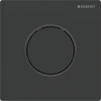 Клавіша змиву Geberit Sigma 10 для пісуару, чорний матовий/чорний (116.015.16.1)