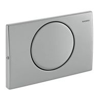 Geberit Delta10 115.108.00.1 Клавиша смыва нержавеющая сталь