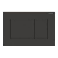 Geberit 115.883.16.1 Sigma30 Клавіша змиву, чорний мат/чорний