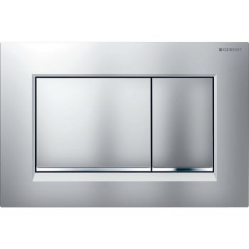 Кнопка змиву Geberit Sigma30 115.883.JQ.1 хром мат/хром глянець