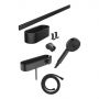 Комплект аксессуаров Hansgrohe Activation EcoSmart с термостатом 7в1, Matt Black (24250670)