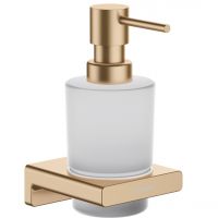 Дозатор жидкого мыла Hansgrohe AddStoris подвесной, Brushed Bronze (41745140)