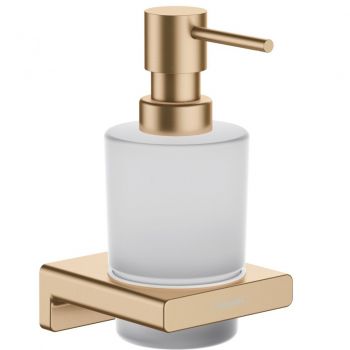 Дозатор рідкого мила Hansgrohe AddStoris підвісний, Brushed Bronze (41745140)