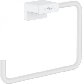 Рушникотримач - кільце Hansgrohe AddStoris, Matt White (41754700)