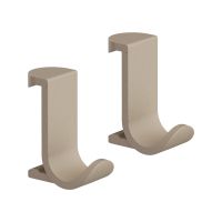 Крючок для полотенец Hansgrohe WallStoris Planet Edition широкий (2шт) 3,9x3,2x1,8 см, Sand (28915210)