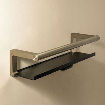 Полочка для душа Cosmic Architect S+, BRUSHED STEEL (WJC235A0048003)