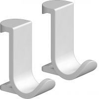 Крючок для полотенец Hansgrohe WallStoris 2шт, 3,9x3,2x1,8 см, Matt White (27914700)