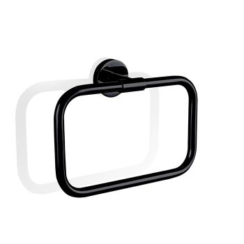 Тримач для рушників Decor Walther BA HTR BASIC кільце, black matt (0531260)
