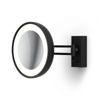 Зеркало косметическое Decor Walther BS 36 LED 7X, Black matt (0123860)