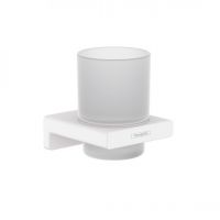 Стакан для зубных щеток Hansgrohe AddStoris, Matt White (41749700)