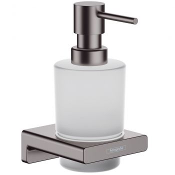 Дозатор рідкого мила, підвісний Hansgrohe AddStoris, Brushed Black (41745340)
