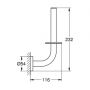 Держатель туалетной бумаги Grohe 40385001 Essentials