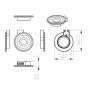 Мильниця Devit Universal 5030151 хром