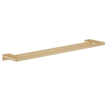Рушникотримач Hansgrohe AddStoris подвійний 62,6 / 64,8x12,4 см, Brushed Bronze (41743140)