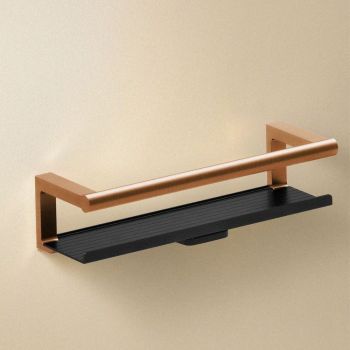 Полиця для душу Cosmic Architect S+, BRUSHED COPPER PVD (WJC235A0048054)