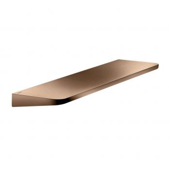 Полка AXOR Universal Circular 40.0/34.0х11.0 см, Polished Red Gold (42844300)