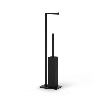 Набір щітки для унітазу Decor Walther CO SBK CORNER, чорний матовий (0860560)