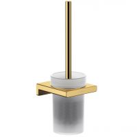 Щетка для унитаза настенная Hansgrohe AddStoris, Polished Gold Optic (41752990)