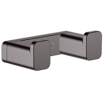 Гачок подвійний Hansgrohe AddStoris 3,6х1,6x6,6 см, Brushed Black (41755340)