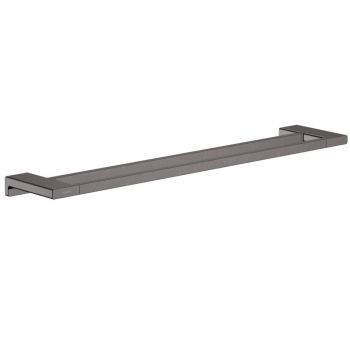 Рушникотримач Hansgrohe AddStoris подвійний 62,6 / 64,8x12,4 см, Brushed Black (41743340)