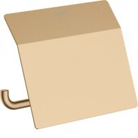 Держатель туалетной бумаги Hansgrohe AddStoris закрытый, Brushed Bronze (41753140)