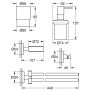Grohe Essentials 40846001 Набір аксесуарів