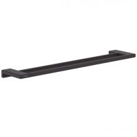 Полотенцедержатель Hansgrohe AddStoris двойной 62,6/64,8x12,4 см, Matt Black (41743670)