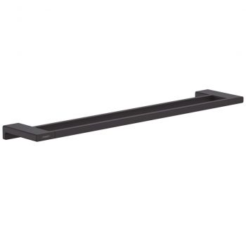 Полотенцедержатель Hansgrohe AddStoris двойной 62,6/64,8x12,4 см, Matt Black (41743670)