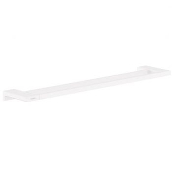 Рушникотримач Hansgrohe AddStoris подвійний 62,6 / 64,8x12,4 см, Matt White (41743700)
