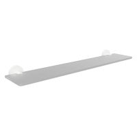 Стеклянная полка Bemeta White 104102044