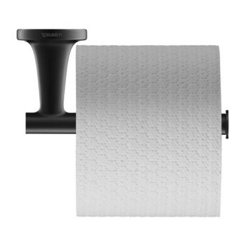Держатель туалетной бумаги Duravit Starck T, черный матовый (0099374600)