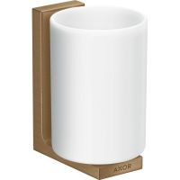 Стакан подвесной AXOR Universal Rectangular, Brushed Bronze (42604140)
