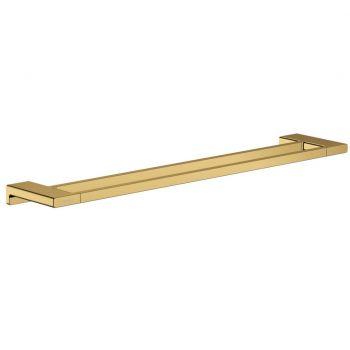 Рушникотримач Hansgrohe AddStoris подвійний 62,6 / 64,8x12,4 см, Polished Gold Optic (41743990)